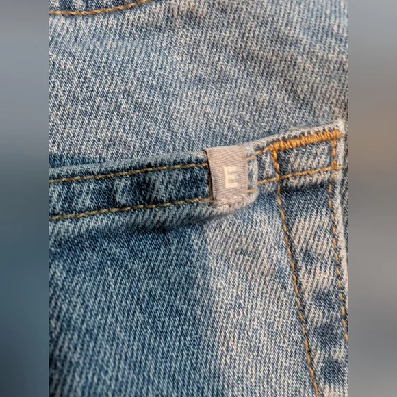Everlane Original Cheeky Jeans, Light Wash, Women's 28 - Picture 7 of 7